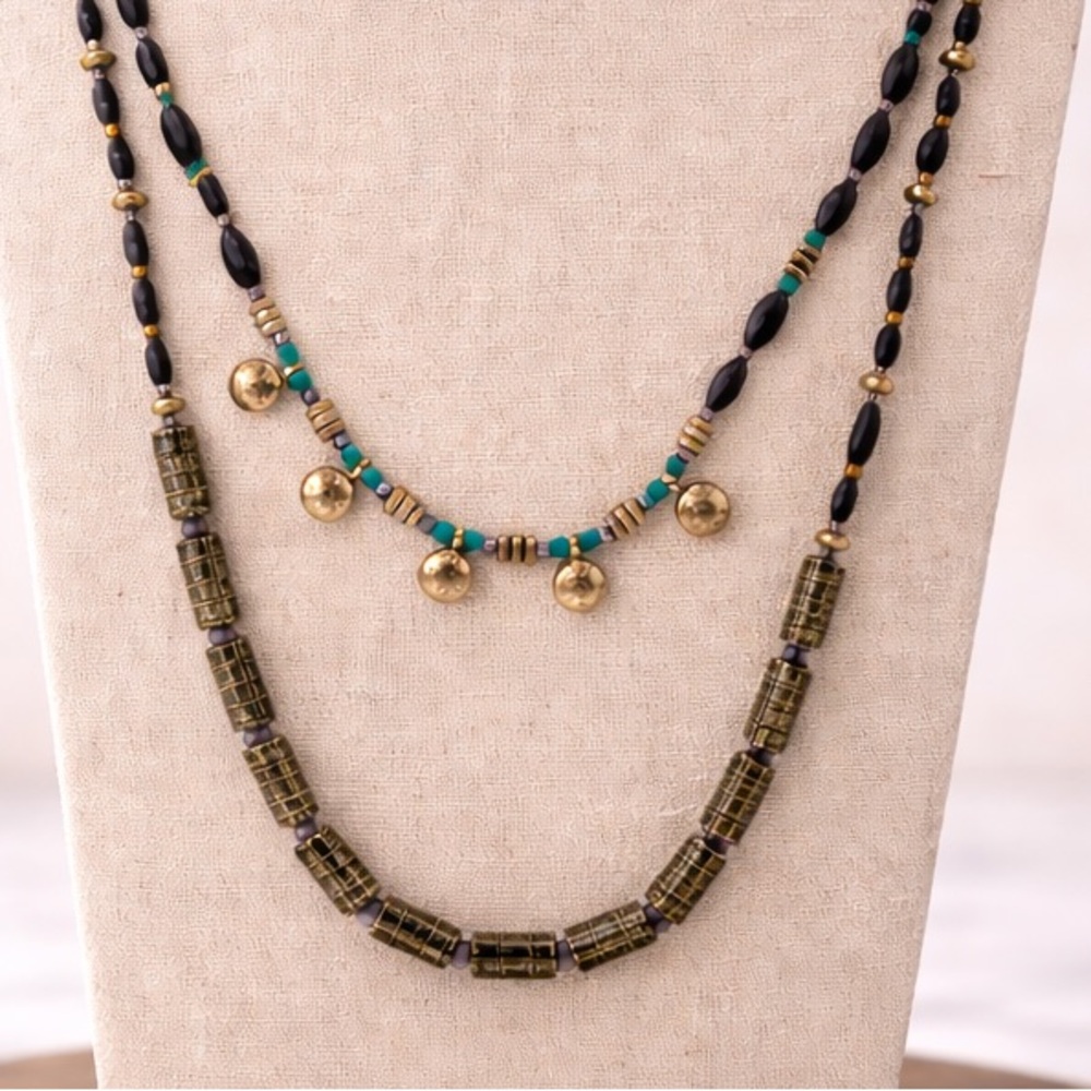 Premier Designs Long Layered Boho Necklace (BR333/2)